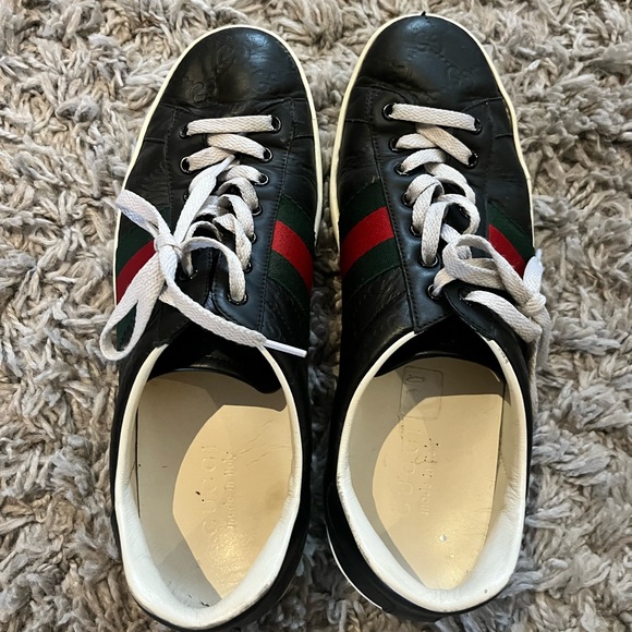 GUCCI MENS SHOES SIZE 10 - Picture 1 of 4